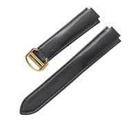 ZCCZJS 8x14 9x16 11x18 12x20 14x22mm Leather Strap Replacement Compatible with Strap Blue Balloon Convex Foldover Buckle Watch Accessories(Light Blue,11X18mm)