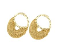 ZCCZJS Accessories 2pcs Chain Shoe Chain Women Slides Sandals Jewel Sandals for Women Gold Sandal Golden Aluminum