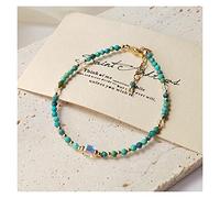 ZCCZJS bracelets for womens 14k filled natural stone 3mm/5mm/7mm real pearl crystal jewelry for gift 17 add 3cm
