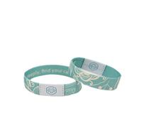 ZCCZJS Bracelets Wearable With NFC Daily Wristband For Women Men Teenagers Elastic And Pearl Statement