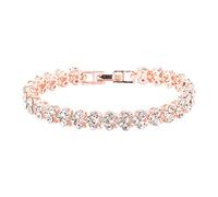 ZCCZJS Bracelets With Beads White Turquoise Crystal Powder Bracelet For Both Men And Women Small Earrings Hoops