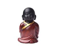 ZCCZJS Buddha Statue Zen Décor Ornaments Monk Figurine Indoor Buddhist Sculpture for Modern Home Decor Accessories Showpiece Decoration Buddhism, 14