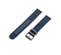 ZCCZJS Canvas Watch Bands with Titanium Clasp Waterproof Bracelet Nylon Leather Watch Titanium Buckle Strap for Men(T2566M-Strap-A)