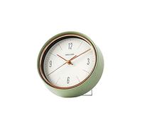 ZCCZJS Desk Clock Clock Household Silent Desk Clock No Tick Alarm Clock Ornaments Modern Bedroom Bedside Table Clock Battery Powered 8.66 Inches Creative (Color : A)