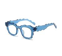 ZCCZJS Fashion Retro Punk Wavy Sunglasses Women Cool Shades Men Classic Sun Glasses Irregular Elegant Eyewear Uv400