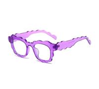 ZCCZJS Fashion Retro Punk Wavy Sunglasses Women Cool Shades Men Classic Sun Glasses Irregular Elegant Eyewear Uv400