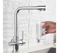 ZCCZJS Faucet Antique Brass Touch Kitchen Faucet Handle Tap Deck Mounted 360 Rotation Pull Out Soft Water Wash Hot Cold Mixer Crane Taps Water-tap