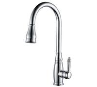 ZCCZJS Faucet Cold and Hot Pull The Kitchen Sink Water Sink Water Sink Swivel Faucet Wash Dish Parts Brass Main Stainless Steel Elbow Pipe,Palaeo Palaeomodern Simple Luxury Quality Guarantee Home