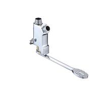 ZCCZJS Faucets,Pedal-Type Faucet Switch Wall-Mounted Wall Laboratory Factory Single Cold Basin Foot Water-Tap/Foot Valve (Foot Valve and Faucet)