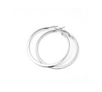 ZCCZJS flat hoop geometric round women's punk jewelry earrings