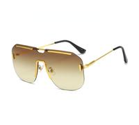 ZCCZJS Frameless Sunglasses for Men Luxury Sun Glasses Women Vintage Fashion Sun Eyeglasses UV400