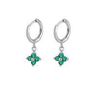 ZCCZJS Hoop Earrings For Women Colored Diamond Snowflake Earring Piercing Earings Jewelry Pendientes