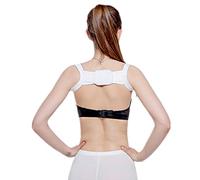 ZCCZJS Magnetic Back Brace Corrector Adjustable Support Improves and Provides Lumbar Comfortable Scoliosis Helps Correct Your Problem,Black,L