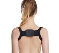 ZCCZJS Magnetic Back Brace Corrector Adjustable Support Improves and Provides Lumbar Comfortable Scoliosis Helps Correct Your Problem,Black,M