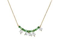 ZCCZJS Necklace Cute and Fresh Flower Necklace Lily of The Valley Shaped Collarbone Chain is A Good Gift for Yourself and Your Friends Necklaces for Women
