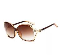 ZCCZJS New 2025 New Large Frame Circular Shape Sunglasses UV400 Women's Fashion Sun Glasses Women Driving Eyewear