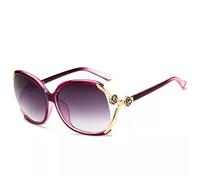 ZCCZJS New 2025 New Large Frame Circular Shape Sunglasses UV400 Women's Fashion Sun Glasses Women Driving Eyewear