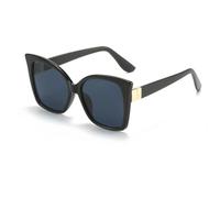 ZCCZJS New 2025 Square Frame Fashion Cat's Eye Sunglasses Personalized Cateye Frame Street Shoot Versatile Sun Glasses Female