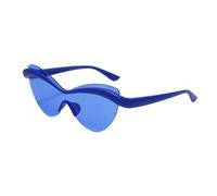 ZCCZJS New 2025 Women's Frameless One piece Jelly Color Sunglasses Fashion One piece Ocean Film Network Red Sunvisor