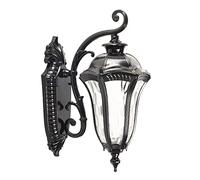 ZCCZJS Outdoor Wall lamp Aluminum Mount Light with Glass Shade, barn Farmhouse Wall Mounted Lighting ip65 Wall Sconce Lighting Fixture for Hallway Stairs Gardens Wall Lantern