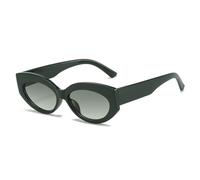 ZCCZJS Retro Cat's Eye Sunglasses Women Oval Lens Eyewear Shades UV400 Men Sun Glasses