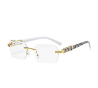 ZCCZJS Rimless Sunglasses Man Frameless Gradient Sun Glasses Woman Vintage