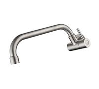 ZCCZJS Stainless Steel Spigot Kitchen Sink Faucets Stainless Steel Water Tap Movable Kitchen Tap Head 360 Rotatable Sink Faucet Sprayer Flexible Water Saving Tap