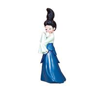 ZCCZJS Table Desktop Decor China-Chic Antique Decorations Only See Green Willow Waist Chinese Style Handicraft Gifts Statue Ornament (Color : Gold, Size : S)
