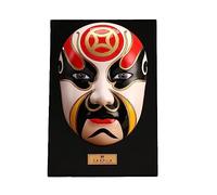 ZCCZJS Table Desktop Decor Large Peking Opera Facial Mask Five Way God Of Wealth Wall Decoration Decoration Chinoiserie Style Gift Living Room Dining Room Table Decoration Statue Ornament (Color : 7)