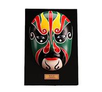 ZCCZJS Table Desktop Decor Large Peking Opera Facial Mask Five Way God Of Wealth Wall Decoration Decoration Chinoiserie Style Gift Living Room Dining Room Table Decoration Statue Ornament (Color : 7)
