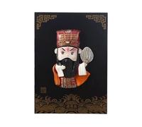 ZCCZJS Table Desktop Decor Peking Opera Facial Mask, Living Room, Dining Room, Table Decoration, Wall Hanging Pieces, Chinoiserie Style Gifts, Handicrafts Statue Ornament (Color : 3, Size :