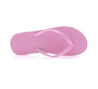 ZCCZJS Womens Slippers Women Summer Slippers Solid Beach Flip Flops Anti-slip Slipper Casual Shoes Home Shoes Women Simple Comfortable Beach Shoe(M 37-38)