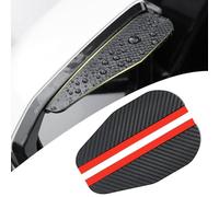 ZCCZQF Car Rearview Mirror Rain Covers for Mercedes-Benz GLA-Class GLA 200d H247 GLA 220d H247 GLA 250 H247 GLA 250e, Car Side Wing Mirror Rain Deflector, Side Wing Mirror Caps with Smoke Guard