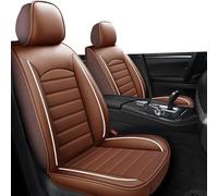 ZCCZQF Car Seat Cover for IS300h ES-300h LS500h RC300h-F RC-F LC500h RX270 UX260h UX300e, Car Seat Protector Set, Front Seat Covers, Seat Protectors Waterproof Interior Accessories,Brown