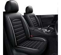 ZCCZQF Car Seat Cover for Jeep Avenger Benziner e-Hybrid ab, Car Seat Protector Set, Front Seat Covers, Seat Protectors Waterproof Interior Accessories,Black and white