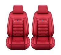 ZCCZQF Car Seat Cover for Renault Clio 5 (V) I, Car Seat Protector Set, Front Seat Covers, Seat Protectors Waterproof Interior Accessories,Red