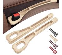 ZCCZQF Vehicle Mounted Gap Leak Proof Filling Strip for Volvo XC-60 II (XC60), Car Seat Gap Filler OrganiserCar Seat Gap Plug Leak-Proof Filling Strip,B/Beige