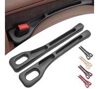 ZCCZQF Vehicle Mounted Gap Leak Proof Filling Strip for Volvo XC-60 II (XC60), Car Seat Gap Filler OrganiserCar Seat Gap Plug Leak-Proof Filling Strip,A/Black