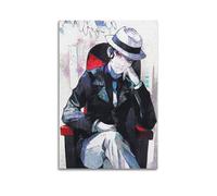 ZCDSEFF Anime Demon Slayer Kibutsuji Muzan Poster Poster Decorative Painting Canvas Wall Posters And Art Picture Print Modern Family Bedroom Decor Posters 08x12inch(20x30cm)