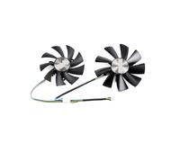 ZCDYGHU 100MM GAA8S2U 87MM GA92S2H Cooling Fan For ZOTAC for GTX 1060 1070 1080 Ti MINI Dual Graphic Card Cooler GAA8S2H(Black 2-Fan)