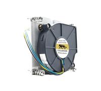 ZCDYGHU 1U CPU Cooler for LGA2011/115X - Pure Copper, Temp Control, Multi-Platform Active Radiator Fan