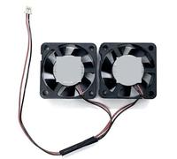 ZCDYGHU 2 in 1 3010 30mm 3cm Fan 5V Heat Dissipation CHA3005CS Mini Slim Set-Top Box USB Mute Dual(2.0P Plug)