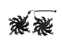 ZCDYGHU 2PCS 4Pin Replace Cooling Fan For COLORFUL for GeForce GTX 1660Ti 1650 1660 SUPER RTX 2060 Graphics Card Cooler