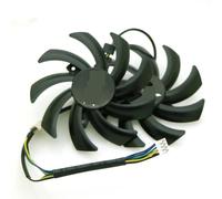 ZCDYGHU 2pcs FD7010H12S 12V 0.35A 4Pin 85mm VGA Fan For Sapphire HD 7790 7850 7870 7950 Graphics Video Card Cooling