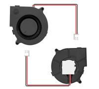 ZCDYGHU 2pcs for SXDOOL for DC Brushless Blower Fan 75x75x30mm 24V Dual Ball Bearing 7cm 7530 Centrifugal Radial Air Flow Cooling Cooler