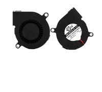 ZCDYGHU 3D Printer DC blower 2PCS 5015 50mm 24V 12V 5V Ball/Sleeve Brushless Cooling for Turbine Blower Fan x 15mm Cooler