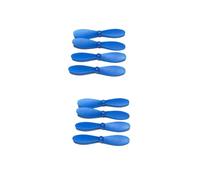 ZCDYGHU 4DRC for V8 4D-V8 Drone Spare Part 3.7V 650mAh Battery/USB Charger for CW for CCW Motor/Propeller Blade Accessory(8PCS Propeller Blue)