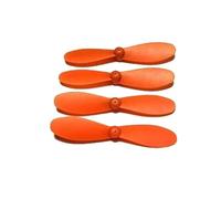 ZCDYGHU 4DRC for V8 4D-V8 Drone Spare Part 3.7V 650mAh Battery/USB Charger for CW for CCW Motor/Propeller Blade Accessory(4PCS PropellerOrange)