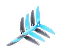 ZCDYGHU 4Pairs for HQ Prop for Freestyle 5X4.3X3 V2S for CW+CCW 5 Inch Propeller for FPV Racing RC Drone Quadcopter Multirotor DIY Parts(2Pairs Grey)
