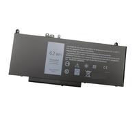 ZCDYGHU 6MT4T 7.6V 62WH Laptop Battery for DELL for Latitude E5470 E5570 M3510 15.6" Sereis 7V69Y TXF9M 79VRK 07V69Y